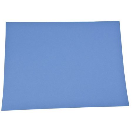 SAX Colored Art Paper, 12 x 18 Inches, Cyan Blue, 50 Sheets PK 12833